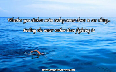 Whether you sink or swim comes down to one thing…